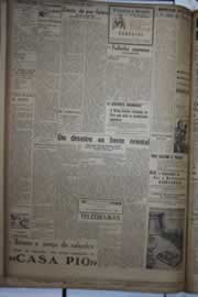Página do jornal Correio do Ceará de agosto de 1944