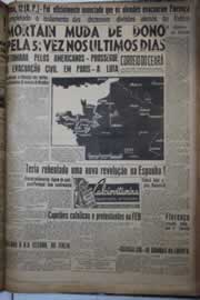 Página do jornal Correio do Ceará de agosto de 1944