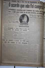 Página do jornal Correio do Ceará de agosto de 1944