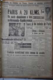 Página do jornal Correio do Ceará de agosto de 1944