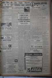 Página do jornal Correio do Ceará de agosto de 1944
