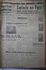 Página do jornal Correio do Ceará de agosto de 1944