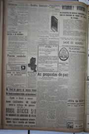 Página do jornal Correio do Ceará de agosto de 1944