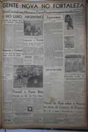 Página do jornal Correio do Ceará de agosto de 1944