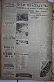 Página do jornal Correio do Ceará de agosto de 1944