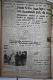 Página do jornal Correio do Ceará de agosto de 1944