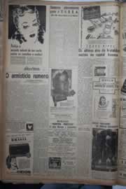 Página do jornal Correio do Ceará de outubro de 1944