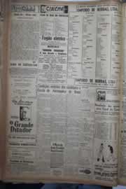 Página do jornal Correio do Ceará de outubro de 1944