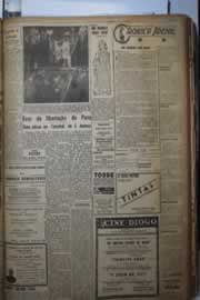 Página do jornal Correio do Ceará de outubro de 1944