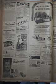 Página do jornal Correio do Ceará de outubro de 1944