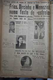 Página do jornal Correio do Ceará de outubro de 1944