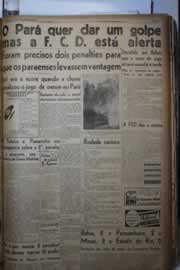 Página do jornal Correio do Ceará de outubro de 1944