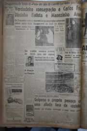 Página do jornal Correio do Ceará de outubro de 1944