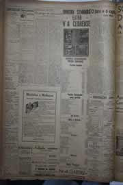 Página do jornal Correio do Ceará de outubro de 1944