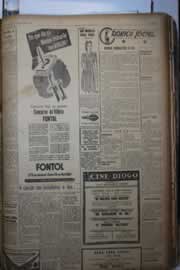 Página do jornal Correio do Ceará de outubro de 1944
