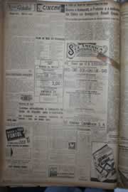 Página do jornal Correio do Ceará de outubro de 1944