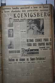 Página do jornal Correio do Ceará de outubro de 1944