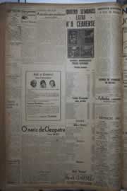 Página do jornal Correio do Ceará de outubro de 1944