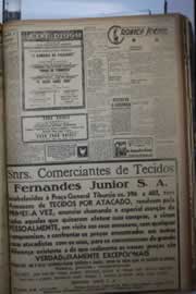 Página do jornal Correio do Ceará de outubro de 1944