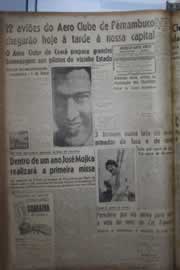Página do jornal Correio do Ceará de outubro de 1944