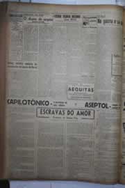 Página do jornal Correio do Ceará de novembro de 1944
