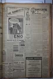 Página do jornal Correio do Ceará de novembro de 1944