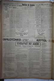 Página do jornal Correio do Ceará de dezembro de 1944