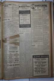 Página do jornal Correio do Ceará de dezembro de 1944