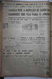 Página do jornal Correio do Ceará de dezembro de 1944