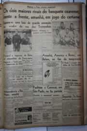 Página do jornal Correio do Ceará de dezembro de 1944