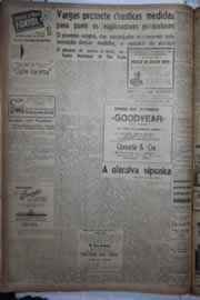 Página do jornal Correio do Ceará de dezembro de 1944