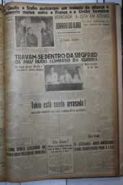 Página do jornal Correio do Ceará de dezembro de 1944