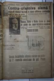 Página do jornal Correio do Ceará de dezembro de 1944