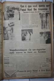 Página do jornal Correio do Ceará de dezembro de 1944