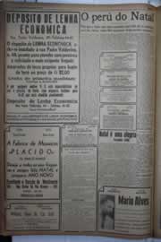 Página do jornal Correio do Ceará de dezembro de 1944