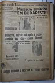 Página do jornal Correio do Ceará de dezembro de 1944