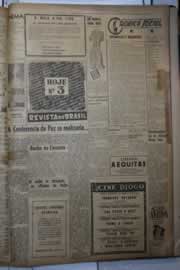 Página do jornal Correio do Ceará de dezembro de 1944