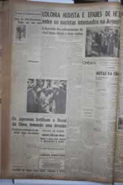 Página do jornal Correio do Ceará de janeiro de 1945
