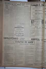 Página do jornal Correio do Ceará de janeiro de 1945