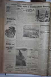 Página do jornal Correio do Ceará de janeiro de 1945