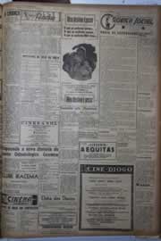 Página do jornal Correio do Ceará de janeiro de 1945