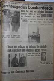 Página do jornal Correio do Ceará de fevereiro de 1945