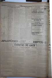 Página do jornal Correio do Ceará de fevereiro de 1945