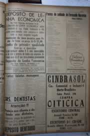Página do jornal Correio do Ceará de março de 1945