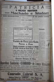Página do jornal Correio do Ceará de março de 1945