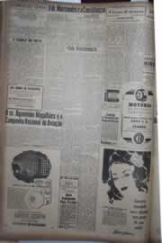 Página do jornal Correio do Ceará de março de 1945
