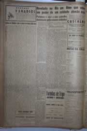 Página do jornal Correio do Ceará de março de 1945
