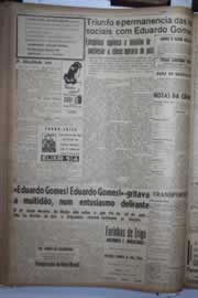 Página do jornal Correio do Ceará de março de 1945