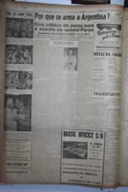 Página do jornal Correio do Ceará de março de 1945