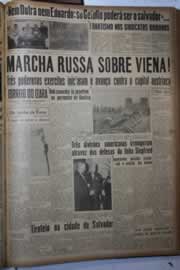 Página do jornal Correio do Ceará de março de 1945